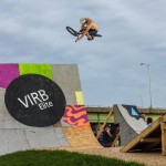 Photographer and rider Johnny Nemecek with a Tabe for the Babes.