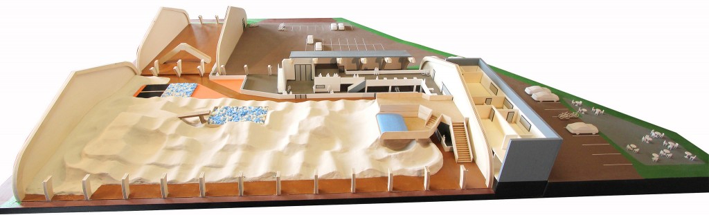 A 3d model of the new park that just opened up near Zurich Switzerland.