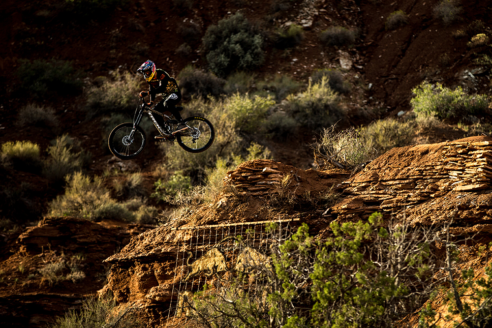 Brandon Semenuk sending it at Rampage with his TLD gear.