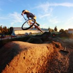 Simon Silver (Polygon Bikes) keeping it low and stylish at Post Office.