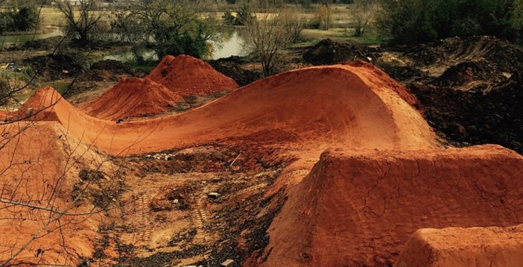 The CTY crew did a great job on the trails at Hilltop BMX in Texas.