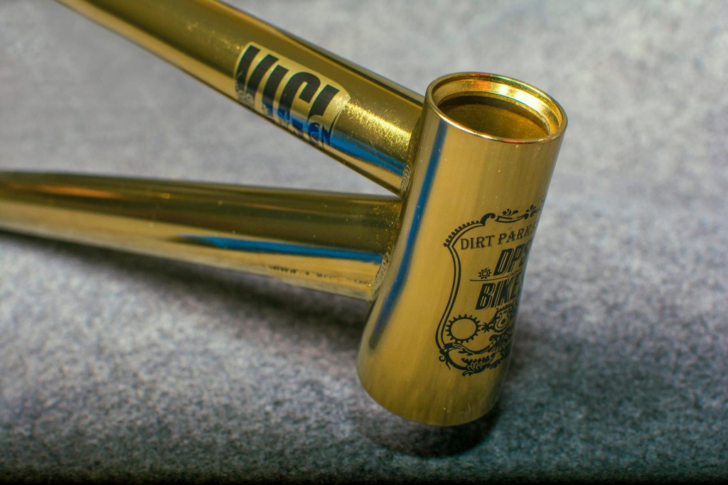Most frames are going to a tapered headtube and the DPS BIkes VICI is one of them.
